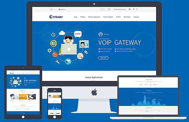 企業做網站越來越趨向H5響應式網站